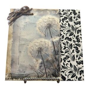 Hand Crafted Dandelion Canvas
